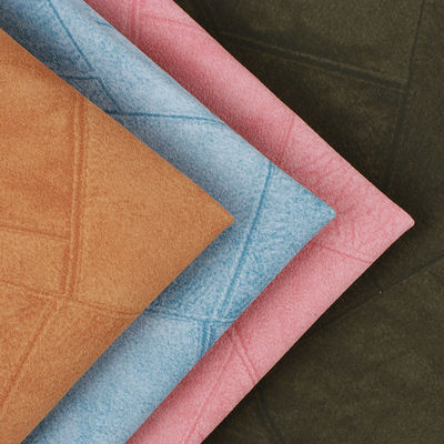 Denim Check Garment PU Skóra wodoodporna Wylotna Bawełna