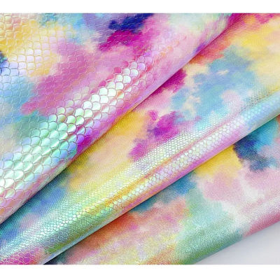 Wszechstronna laserowa grawerowanie PU skóra wodoodporna PU sztuczna skóra kolorowa