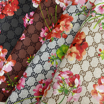 Drukowany list GD Kwiat PVC Sztuczne torebki skórzane Pudełka telefoniczna Pudełka paczka Pudełka skórzana tkanina