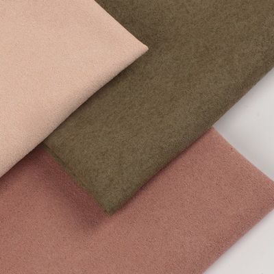 0.6mm Suede Mikrofiber Skóra Do Butów Dwustronny aksamit Przeciwko skażeniu