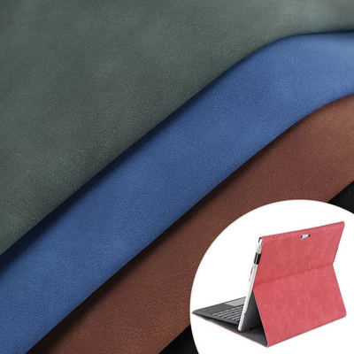 PU Dwubarwna Skóra owcza zamrożona Nubuck Grain Sztuczna torebka ze skóry buty Portfel Dekoracja Notatki Pudełko Sztuczna tkanina ze skóry