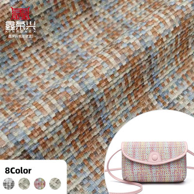 Skóra ekologiczna PVC o grubości 0,8 mm i szerokości 137 cm z nadrukiem maty trawiastej w 5 kolorach