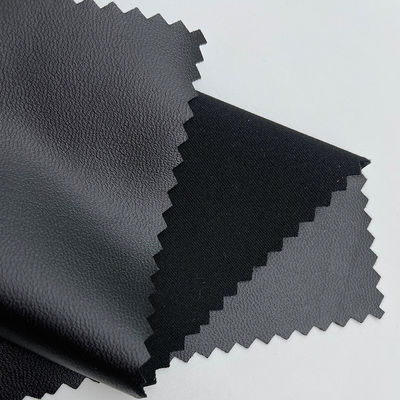 Gładkie ubrania PU Skóra dziana czterostronna elastyczna fałszywa skóra