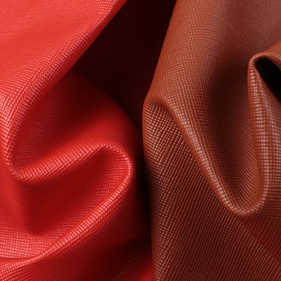 1.0mm Szczotkowana podłoga tkanina PVC klasyczny Saffiano Skóra torebka bagażowa torebka bagażowa Sofa Meblarskie akcesoria