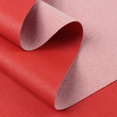 1.0mm Szczotkowana podłoga tkanina PVC klasyczny Saffiano Skóra torebka bagażowa torebka bagażowa Sofa Meblarskie akcesoria