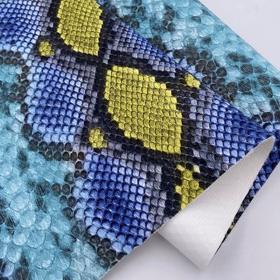 Węże wzór torebka ręczna PU skóra drukowana imitacja bawełniana aksamit