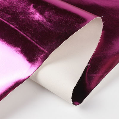 0.5mm Laser Engrave PU skóra Eco Friendly Metal błyszcząca PU skóra