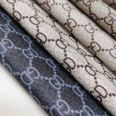 Vintage Letter Drukowana Skóra PVC Do Worek Miękka Szczotka Dno przyjazne dla środowiska