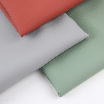 PVC Sztuczna skóra Tkanina tapicerka Lychee PVC Sofa Skóra odporna na zadrapania