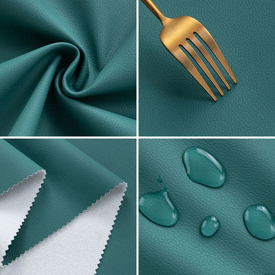 PVC Sztuczna skóra Tkanina tapicerka Lychee PVC Sofa Skóra odporna na zadrapania