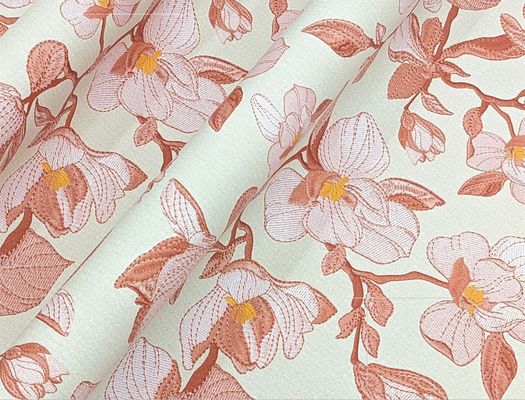 0.8mm Drukowane Kwiaty Szczotkowane Podstawa Skóra PVC Do torebki, Pudełka, Pudełka do telefonu, Dekoracja