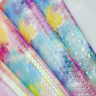 Wszechstronna laserowa grawerowanie PU skóra wodoodporna PU sztuczna skóra kolorowa