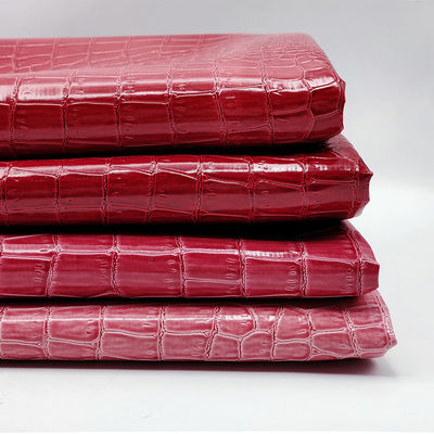 Glossy krokodyl skóra PVC pudełko opakowania krokodyl skóra wyryte