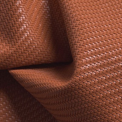 1.2mm Straw Mat Woven Pattern PVC Skóra moda torebka domowa dekoracja materiał obuwniczy