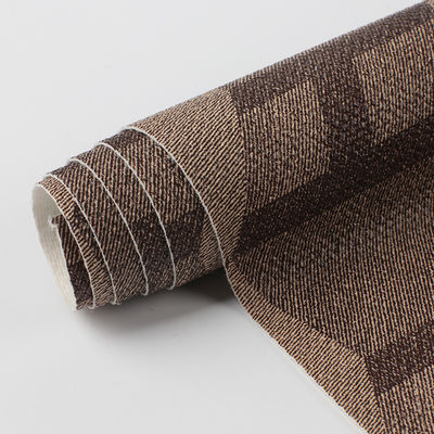 Tkanina ze sztucznej skóry PVC Retro Drukowana torebka ręczna Prawdziwa imitacja skóry