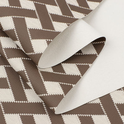 Wzorzec krzyżowy PVC skóra do toreb dekoracyjna drukowana skóra tkanina na zamówienie