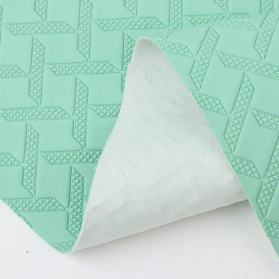 Niestandardowe podłogi samochodowe Matki skórzane Wwoven Pattern PVC Skóra Materiał przeciw pleśni