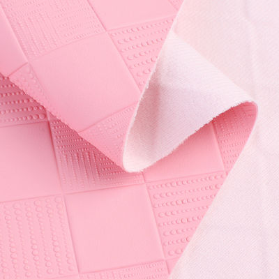 Tkanina ze skóry PVC do toreb kolorowa duża płytka PVC imitacja skóra na zamówienie