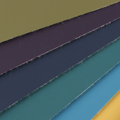 00,8 mm grubości Szczotkowana skóra PVC o podkładce tkaniny