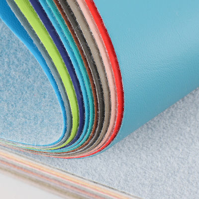 00,8 mm grubości Szczotkowana skóra PVC o podkładce tkaniny