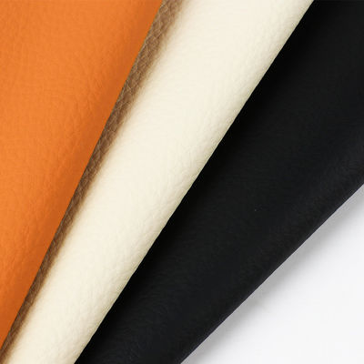 Wysokiej klasy sofa PVC Skóra 1,0 mm grubość Meble Litchi Skóra fałszywa