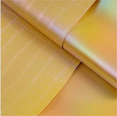 Kolorowy chrzest krokodylowy PVC fałszywy sztuczna torebka skórzana materiał tkanin skórzanych