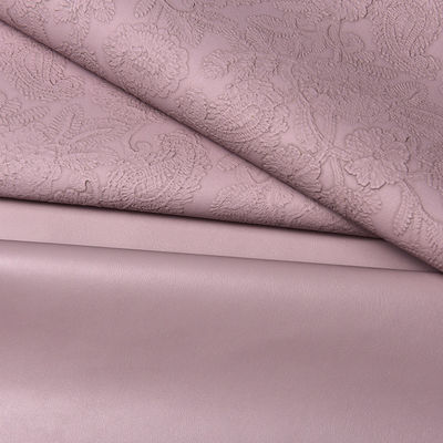 3D Retro Floral Embossed PVC Skóra do torebki Opakowania Pudełka Dekoracyjna tkanina Placemat Sztuczna skóra