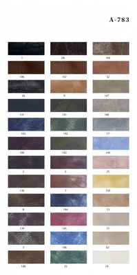 Miękka ręka 1,5-2,5 mm Sueda Olej z wosku Crazy Horse Skóra sztuczna PVC Skóra do foteliki