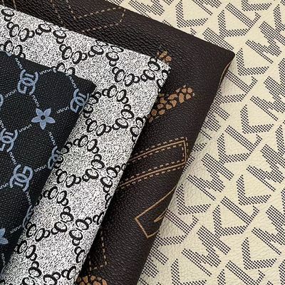 Tkanina ze skóry PVC z nadrukiem 0,5 mm do toreb, notatników, etui na telefony