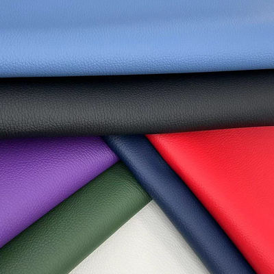 D90 Lychee Tłoczona Tkanina ze Sztucznej Skóry 150CM Szerokości PVC Sztuczna Skóra Syntetyczna do Sofy Torby Krzesła Maty Samochodowej Meble