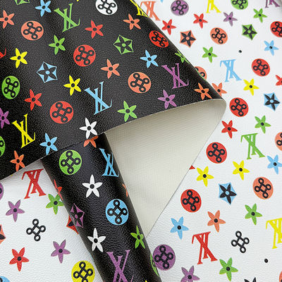 Wodoodporna drukowana skóra ekologiczna PVC do toreb i rękodzieła