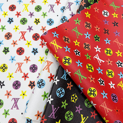 Wodoodporna drukowana skóra ekologiczna PVC do toreb i rękodzieła