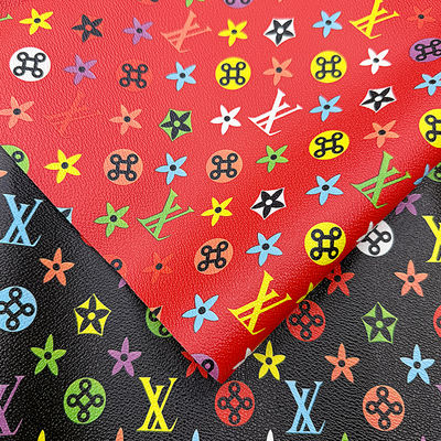 Wodoodporna drukowana skóra ekologiczna PVC do toreb i rękodzieła