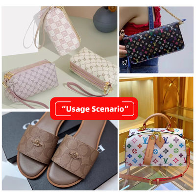 Wodoodporna drukowana skóra ekologiczna PVC do toreb i rękodzieła