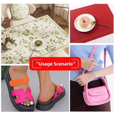 Syntetyczna skóra semi PU dwustronna o grubości 1,5 mm do toreb, butów i tapicerki