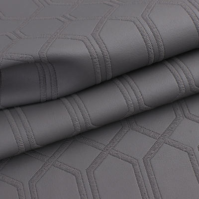 PVC imitacja haftu sześciokątna sztuczna skóra syntetyczna do siedzeń samochodowych, foteli, sofy, dekoracji, toreb, tkanina ze sztucznej skóry