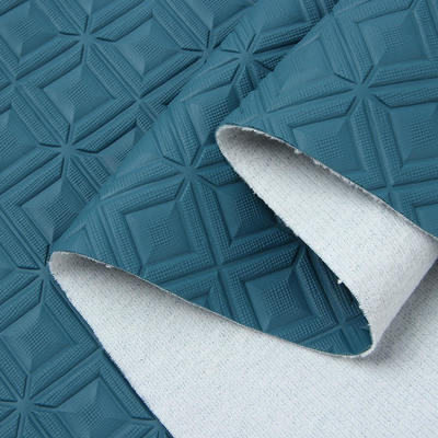 PVC Diamentowy Rombus Wyróżniony Styl Sztuczna Skóra Sztuczna Do Samochodu Stopa Footer Siedzeń samochodowych Sofa Dekoracja Torba Sztuczna Tkanina Skóra