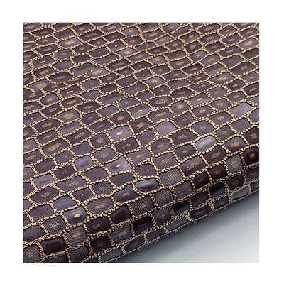 Sprzedaż hurtowa Pvc Perly Stone Grain Pattern Sztuczna skóra syntetyczna Opakowanie Portfel Pudełko Buty Notatnik Sztuczna tkanina skóra