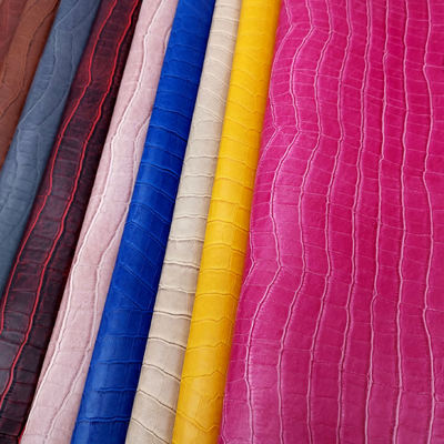 Pvc bambus ziarno sztuczna skóra syntetyczna portfel pudełko buty Ntoebook fałszywa skóra tkanina