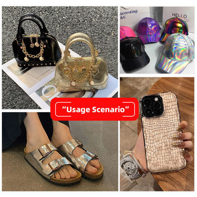 PVC Krokodyl Ziarna Tkanina ze skóry syntetycznej Wyrysany wodoodporny rozciągacz do portfela Buty Notesbook Sofa Bag Meblarstwo