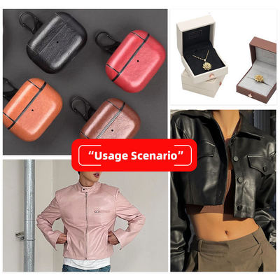 Elastyczna mata ze słomy z włókna węglowego PU, imitacja skóry do odzieży, toreb, etui na słuchawki, pudełek, tkanina ze sztucznej skóry