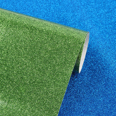 PU powlekany film Glitter Tkanina do butów Bow Crafts Faux skóra Skóra syntetyczna wodoodporne rozciąganie do podszewki sofy na zewnątrz