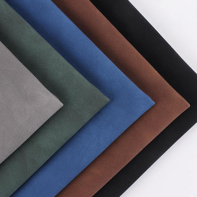 PU Dwubarwna Skóra owcza zamrożona Nubuck Grain Sztuczna torebka ze skóry buty Portfel Dekoracja Notatki Pudełko Sztuczna tkanina ze skóry