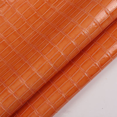 Wysokiej lśnienia PVC Bambus wzór Ziarno Sztuczna skóra syntetyczna Dekoracja buty torebki Pudełka Sztuczna tkanina skóra