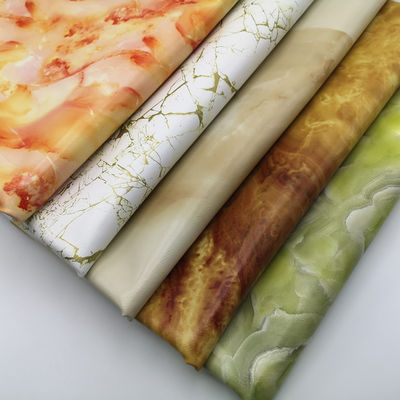 Skóra z marmurowego druku z podwójnym szczotkowaniem w 20 kolorach dla toreb i portfeli