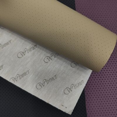 Gorąca sprzedaż PVC otwory powietrzne Sztuczna skóra sztuczna skóra samochodowa krzesło krzesło sofę łóżko fotelik samochodowy fałszywa tkanina skóra