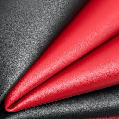 PVC Owiec Ziarno podwójne twarze Sztuczna skóra sztuczna Wzdłużna materiały wodoodporne do torebki Stolik Maty Pas Dekoracja Faux