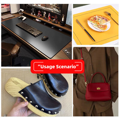 PVC Owiec Ziarno podwójne twarze Sztuczna skóra sztuczna Wzdłużna materiały wodoodporne do torebki Stolik Maty Pas Dekoracja Faux