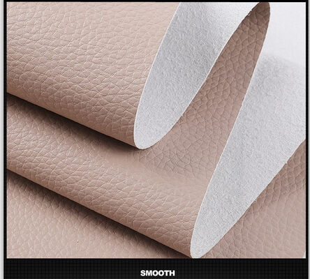 Mikrofibra PU wytłaczana skóra syntetyczna o ziarnie liczi, wodoodporna, elastyczna tkanina na sofy, poduszki samochodowe, siedzenia, kierownice, portfele