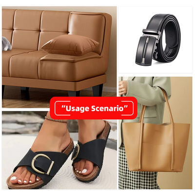 Skóra syntetyczna typu semi PU o fakturze skóry cielęcej krowiej do toreb, sof, krzeseł, butów, mat stołowych, dekoracyjna skóra ekologiczna do samochodów